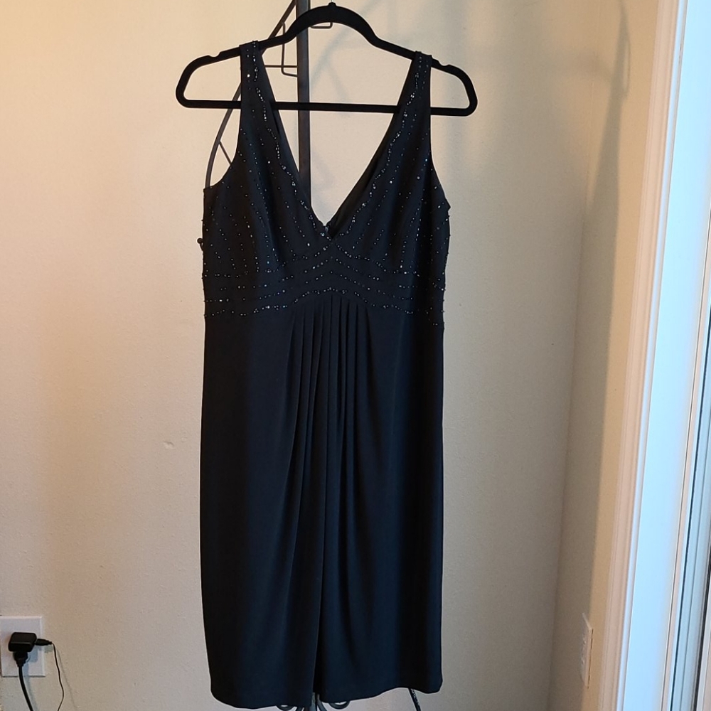 HOLIDAY Beaded cocktail dress, EUC